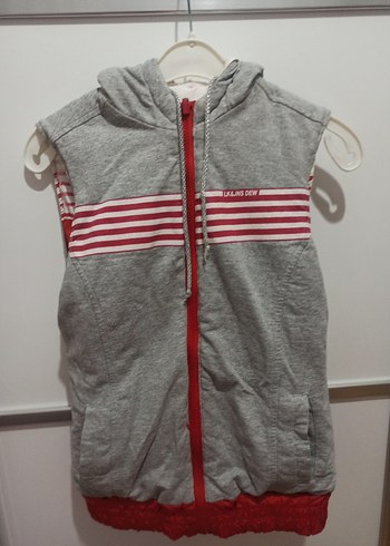 çift taraflı unisex çocuk yelek - Görsel 6