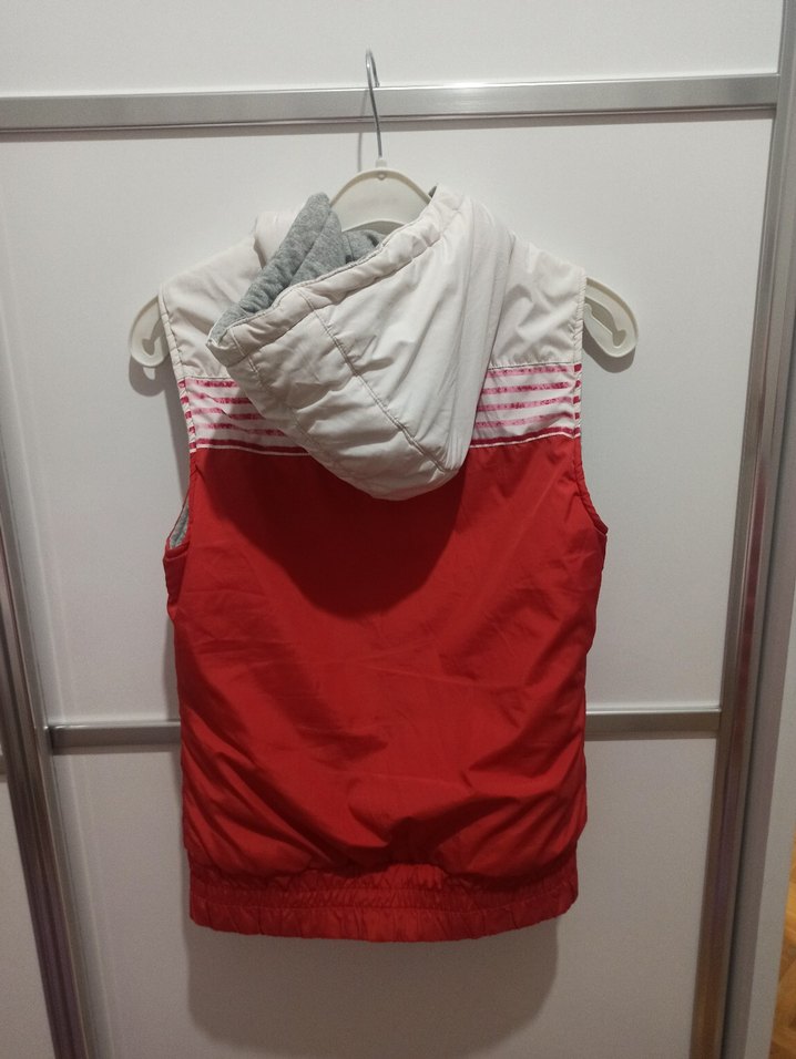 çift taraflı unisex çocuk yelek - Görsel 4