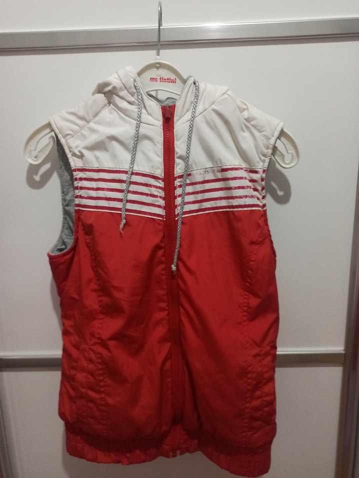 çift taraflı unisex çocuk yelek - Görsel 2