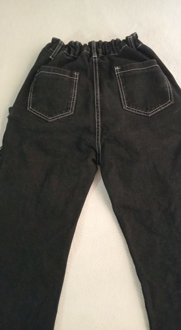 kargo siyah pantalon - Görsel 4