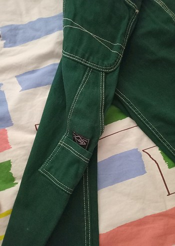 bershka yesil kargo jean - Görsel 3