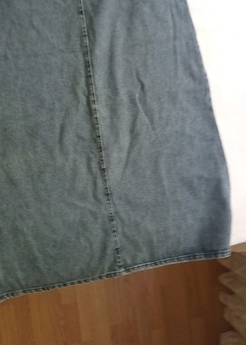 Diğer boydan kot elbise