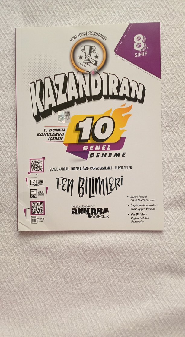 Ankara yayincilik deneme seti acil satilık hiç kullanılmadı - Görsel 3