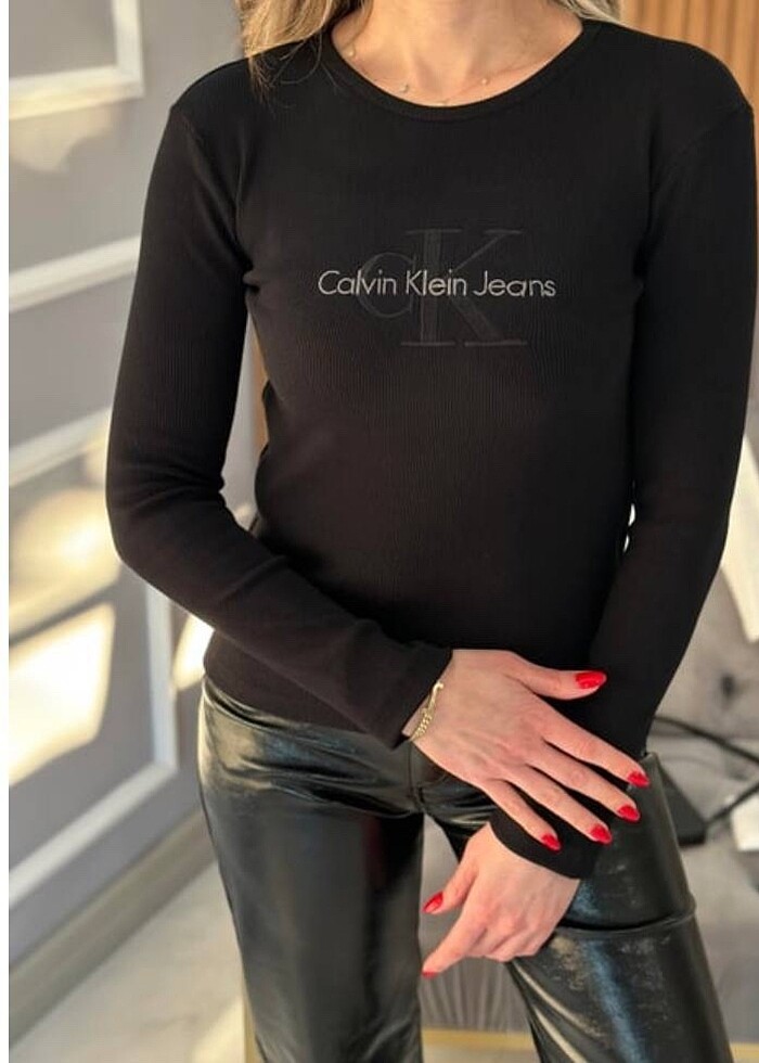 Siyah CK Tshirt - Görsel 1