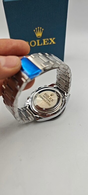 Beden beyaz Renk ROLEX DAYTONA GÜMÜŞ SAAT