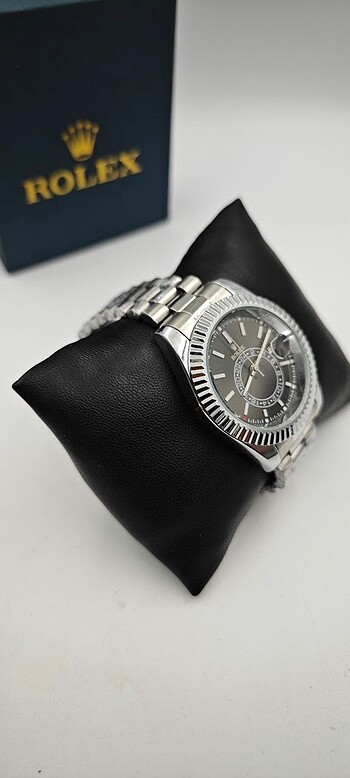  Beden ROLEX GÜMÜŞ ERKEK SAAT
