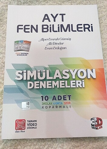 Ayt fen bilimleri denemesi