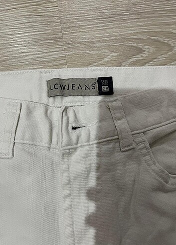 LC Waikiki LWC BEYAZ KOT PANTOLON