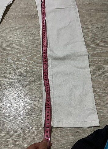 29 Beden LWC BEYAZ KOT PANTOLON