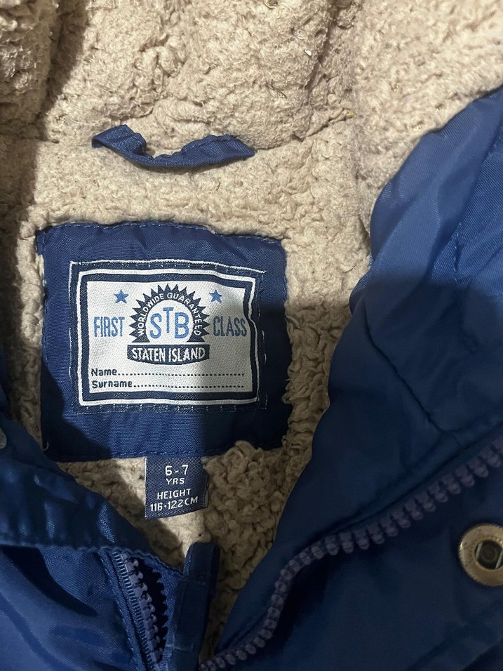 Erkek Çocuk Mavi Mont - Görsel 3