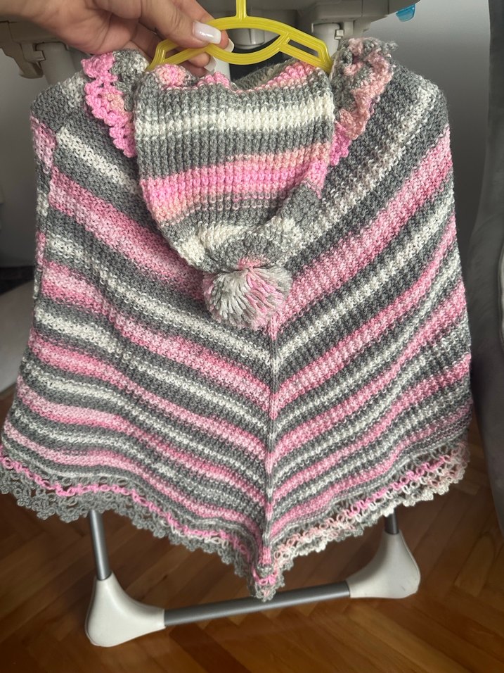 El  Örgüsü bebek Hırka Seti - Görsel 5