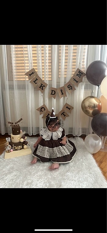 Vintage bebek abiyesi