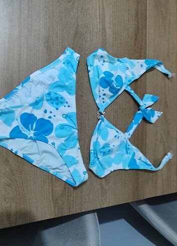 Kom kom marka mavi bikini+etekli