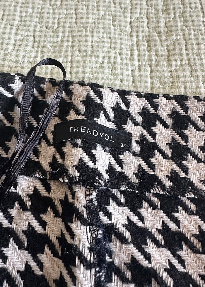 Trendyol kaz ayağı etek - Görsel 4