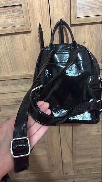 Mavi Jeans siyah rugan sırt çantası