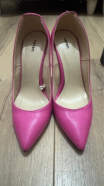 38 Beden pembe stiletto