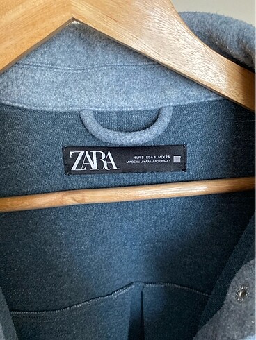 Zara Açık Mavi Oduncu Gömleği