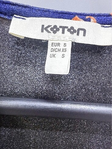 s Beden Koton elbise S 