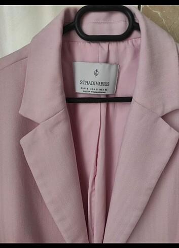 s Beden pembe Renk Blazer ceket