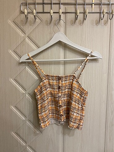 l Beden Askılı crop bluz