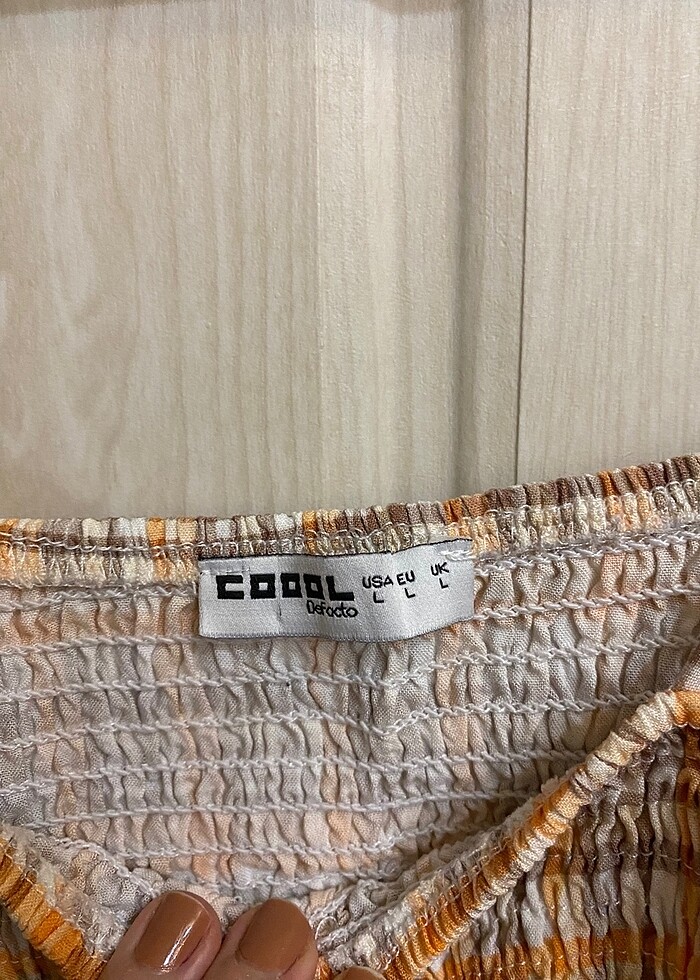 Askılı crop bluz - Görsel 4