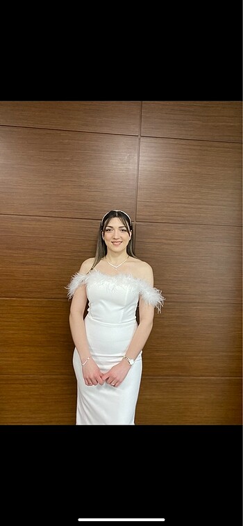 Beyaz elbise - Görsel 2