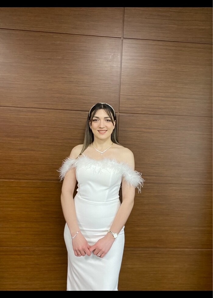 Beyaz elbise - Görsel 2