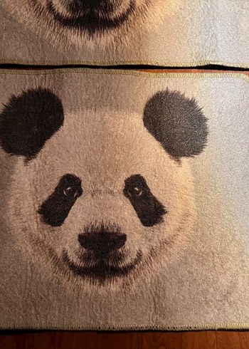 Madame Coco Panda Desenli Banyo Paspası