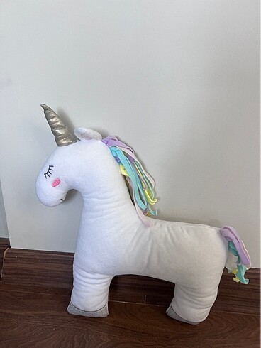 Peluş Unicorn yastık kırlent