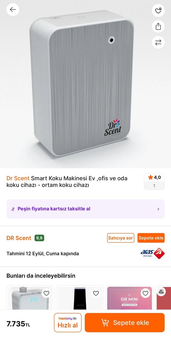 Dr Scent profesyonel koku makinası - Görsel 3