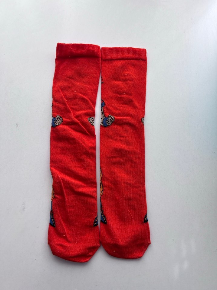 Renkli Dragon Ball Desenli Erkek Çorabı - Görsel 2