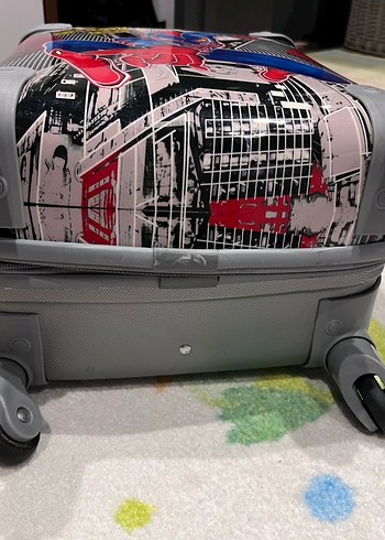 Çocuk Örümcek Adam Speedy Man Bavul - Görsel 6