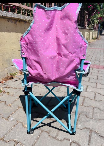 Unicorn Figürlü Çocuk Katlanabilir Sandalye Kamp Sandalyesi - Görsel 2