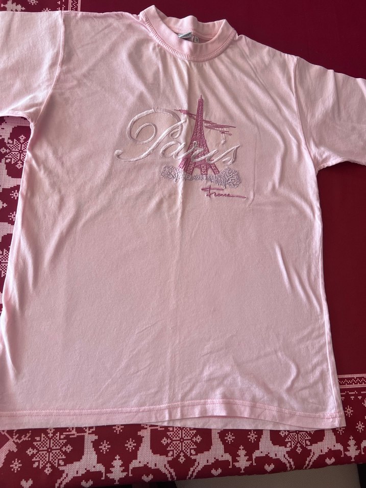 Pembe Kısa Kollu Tişört - Görsel 3