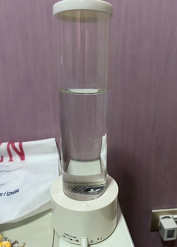 Tchibo Su Girdabı Işıklı Masa Lambası Gece Lambası - Görsel 3