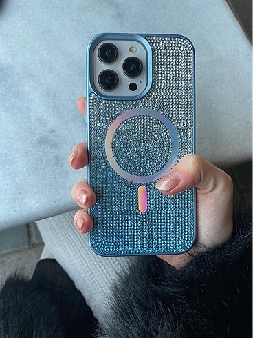 Magsafe Taşlı Case iPhone