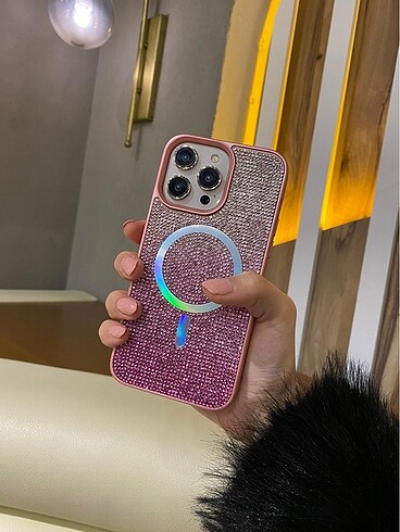 Magsafe Taşlı Case iPhone