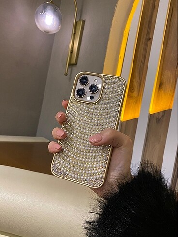 İnci Taşlı Case iPhone