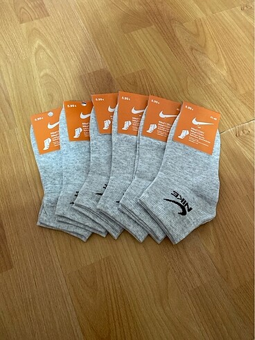 Unisex pamuk patik 12 adet