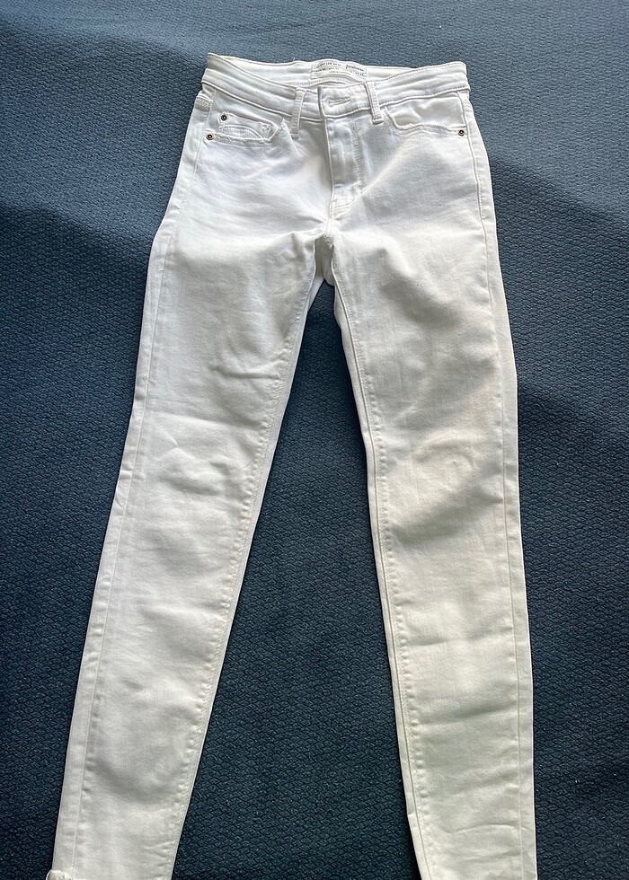 Stradivarius beyaz pantolon - Görsel 2