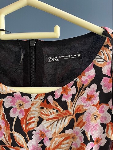 Çiçekli maxi boy ZARA elbise - Görsel 5