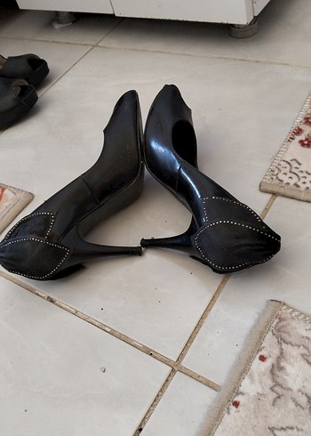 38 Beden siyah Renk Siyah Gotik Platform Topuklu Kadın Ayakkabı