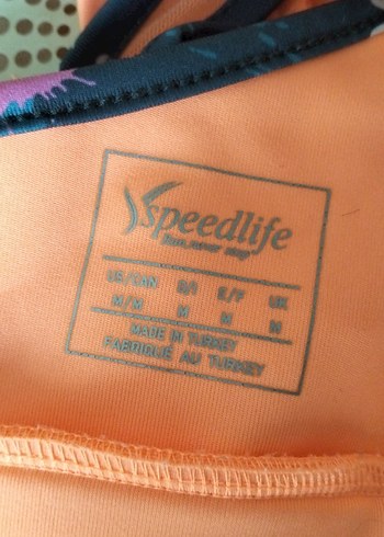 Turuncu Baskılı Mini Spor Sütyeni - Görsel 4