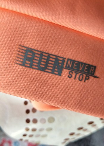 Turuncu Baskılı Mini Spor Sütyeni - Görsel 5