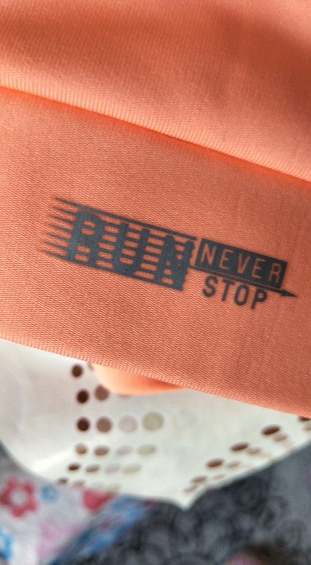 Turuncu Baskılı Mini Spor Sütyeni - Görsel 5