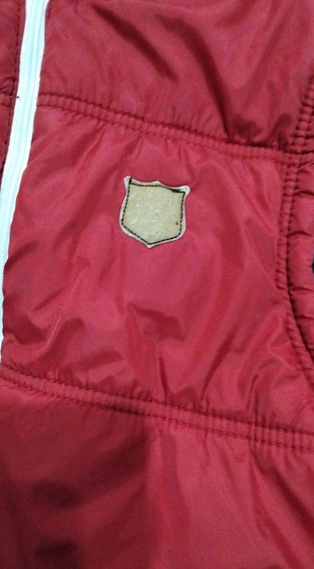 Kapüşonlu Kırmızı Erkek Çocuk Yelek - Görsel 3