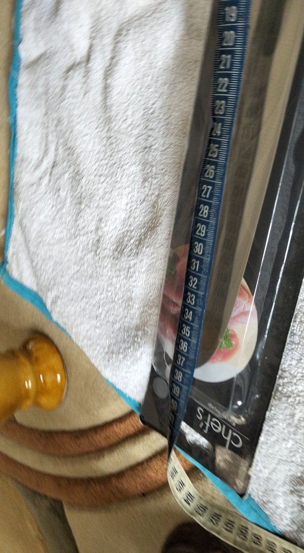 Beyaz Saplı Şef Bıçağı - Görsel 2