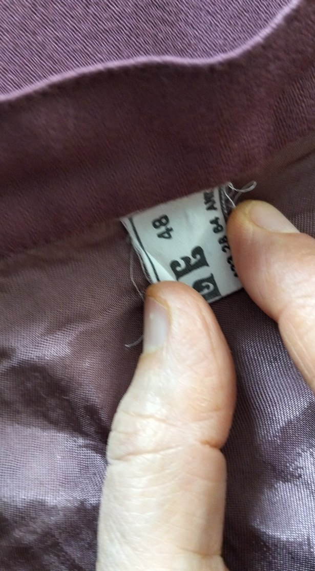 Bordo Midi  Etek yeni berdan kumaş - Görsel 3