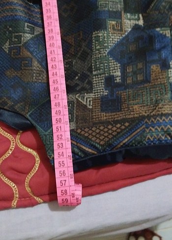 Düğmeli Lacivert Desenli Erkek Yelek - Görsel 5