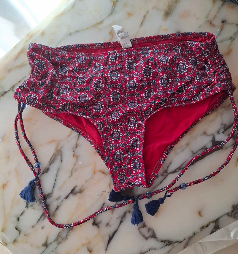 Püsküllü Renkli Bohem Bikini Takımı - Görsel 2